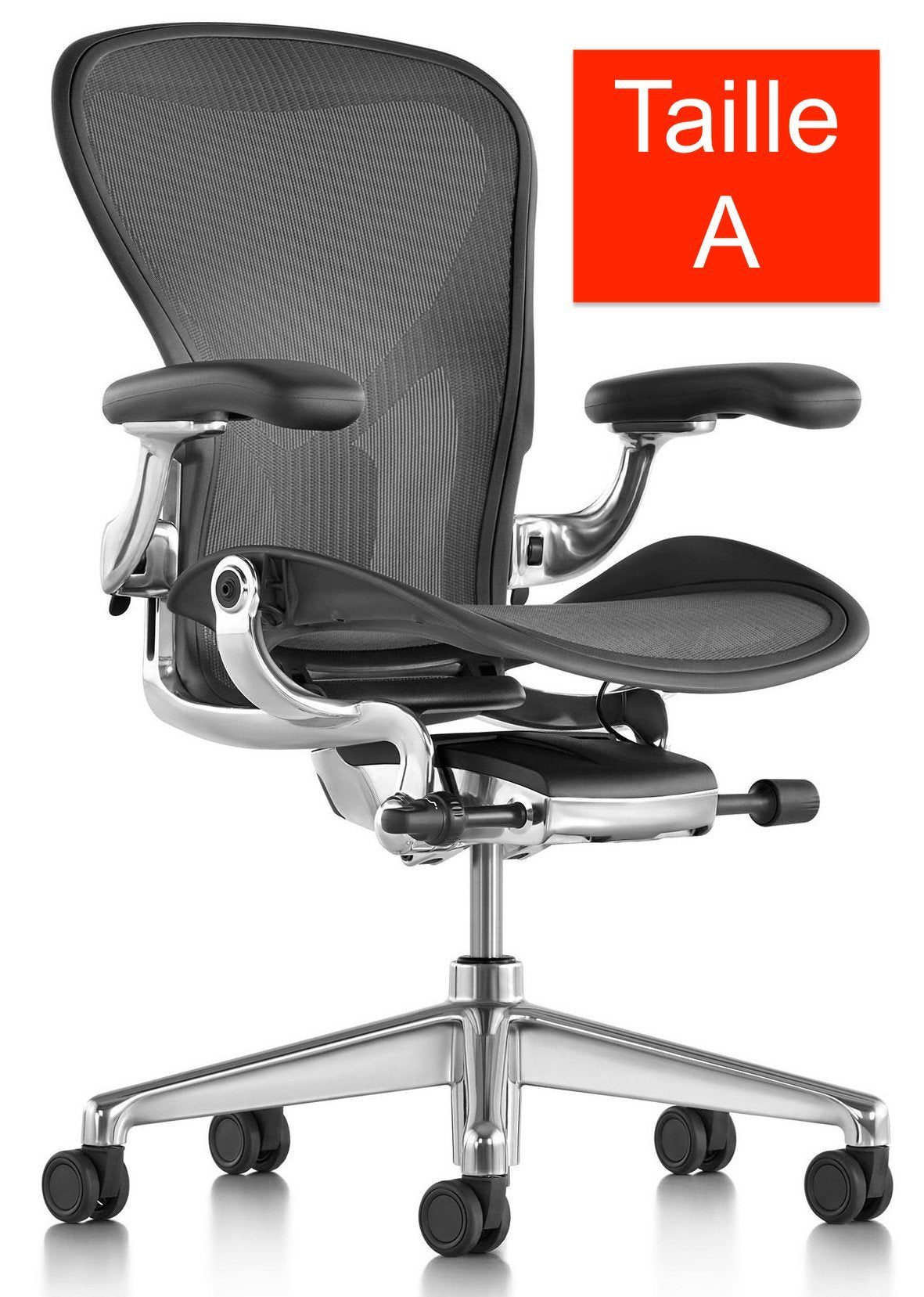 Herman Miller Aeron Größe on sale B - Vollständig mit Lumbalstütze